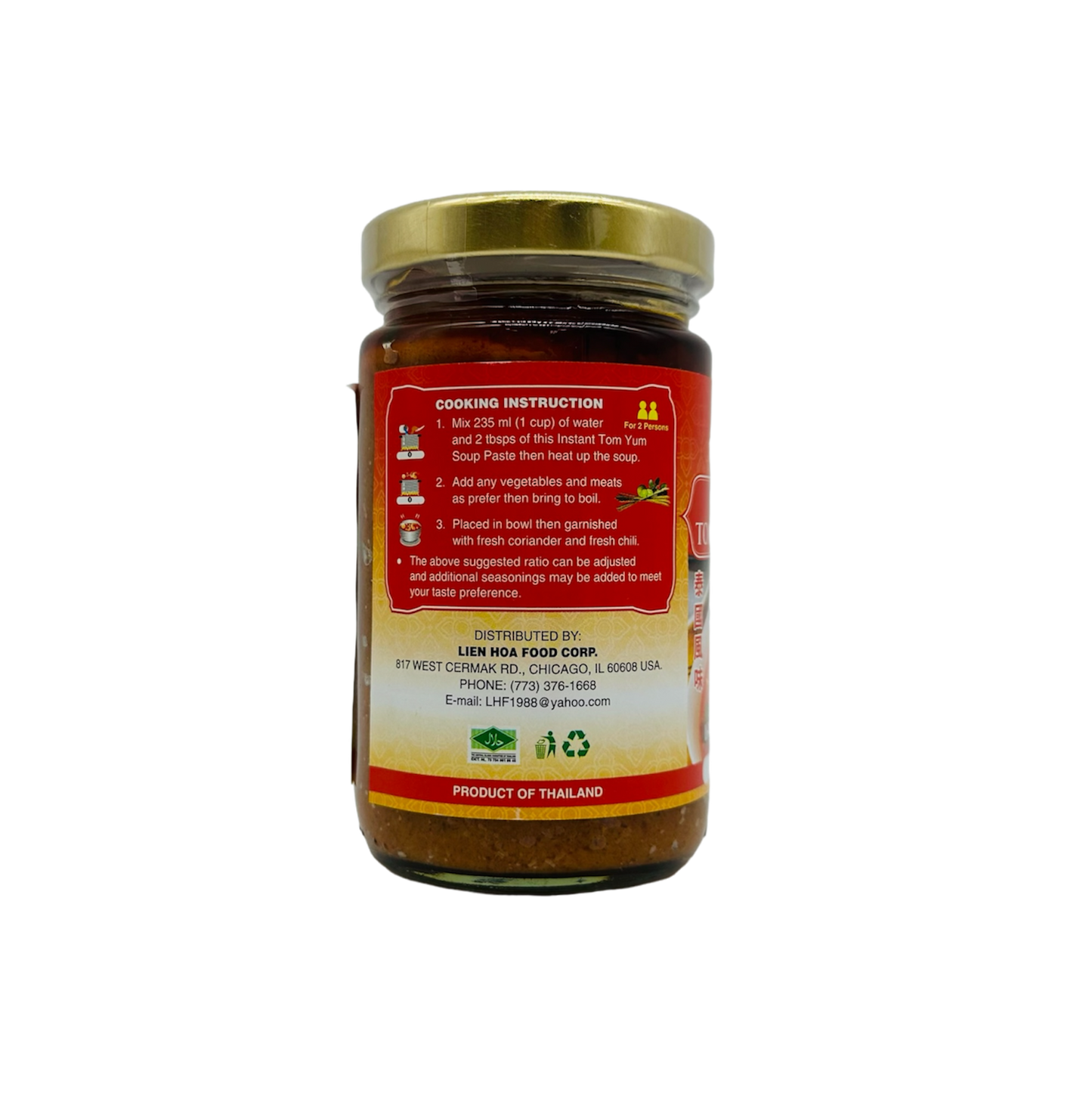 Thai Flavour ( Instant Tom Yum Soup Paste)