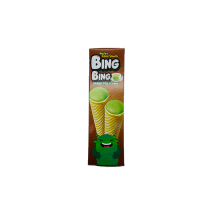 Hapi (Wafer Cone Snack GREEN TEA FLAVOR Bing Bing)