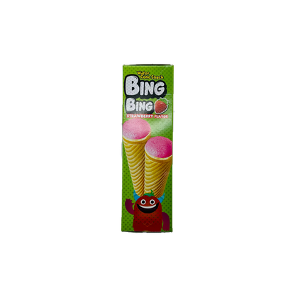 Hapi (Wafer Cone Snack STRAWBERRY FLAVOR Bing Bing)