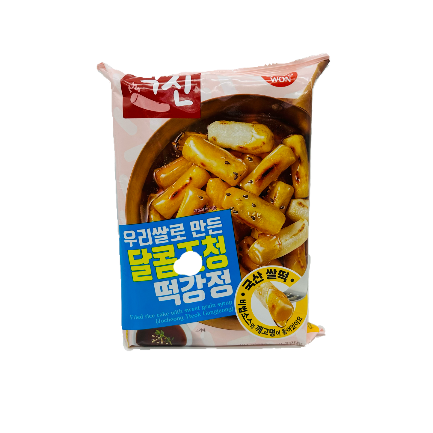 Dong Won (FRIED RICE CAKE WITH GRAIN SYRUP)